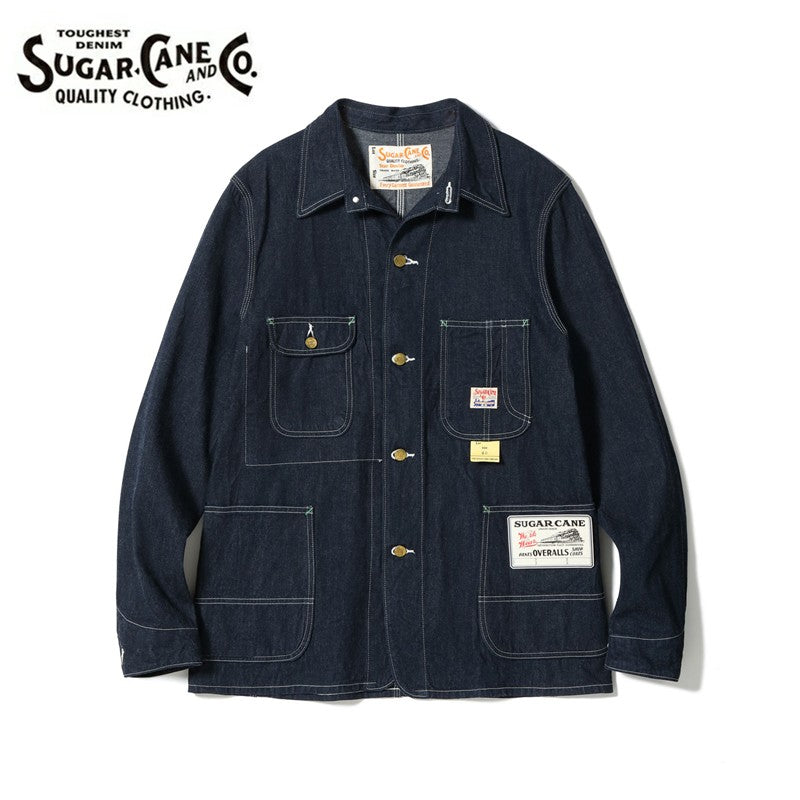 SUGAR CANE / シュガーケーン 11オンスブルーデニム ワーク コート [SC15655]