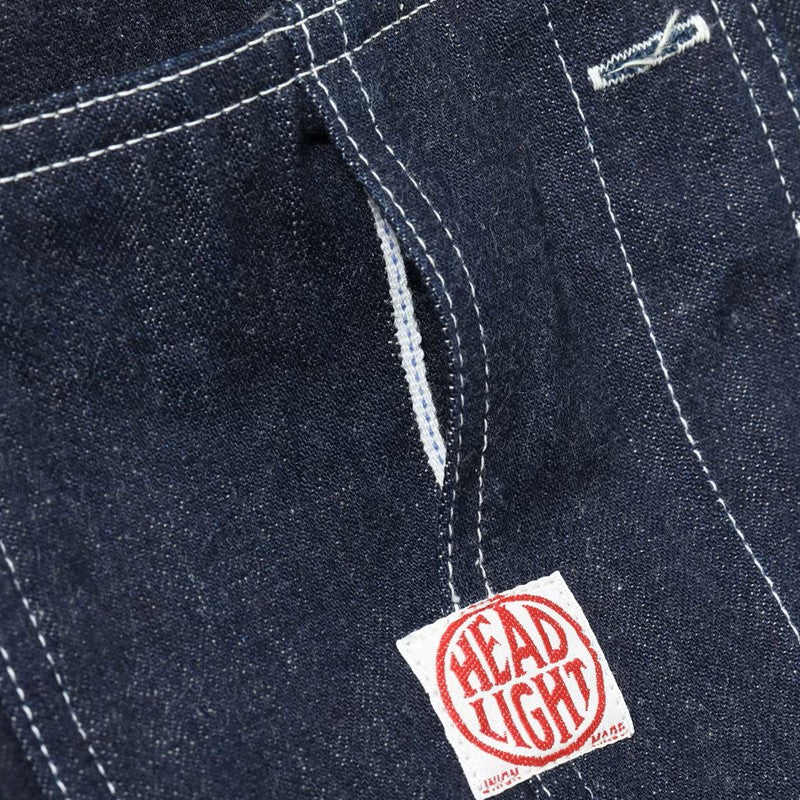 HEADLIGHT / ヘッドライト 9.5oz スペシャル ウィーヴ デニム ダブルブレスト コート[HD15844]