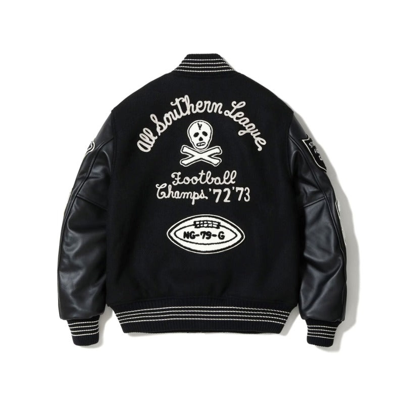 WHITESVILLE 30oz. WOOL MELTON AWARD JACKET “WARRIORS” [WV15965]