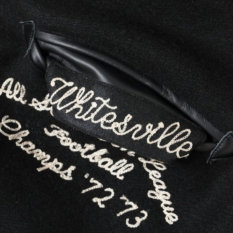 WHITESVILLE 30oz. WOOL MELTON AWARD JACKET “WARRIORS” [WV15965]