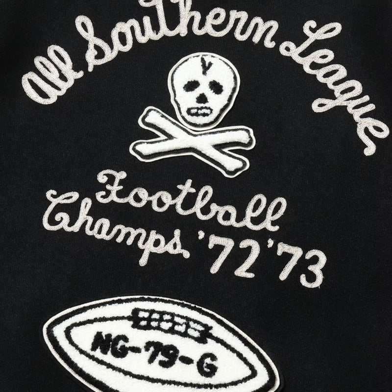 WHITESVILLE 30oz. WOOL MELTON AWARD JACKET “WARRIORS” [WV15965]