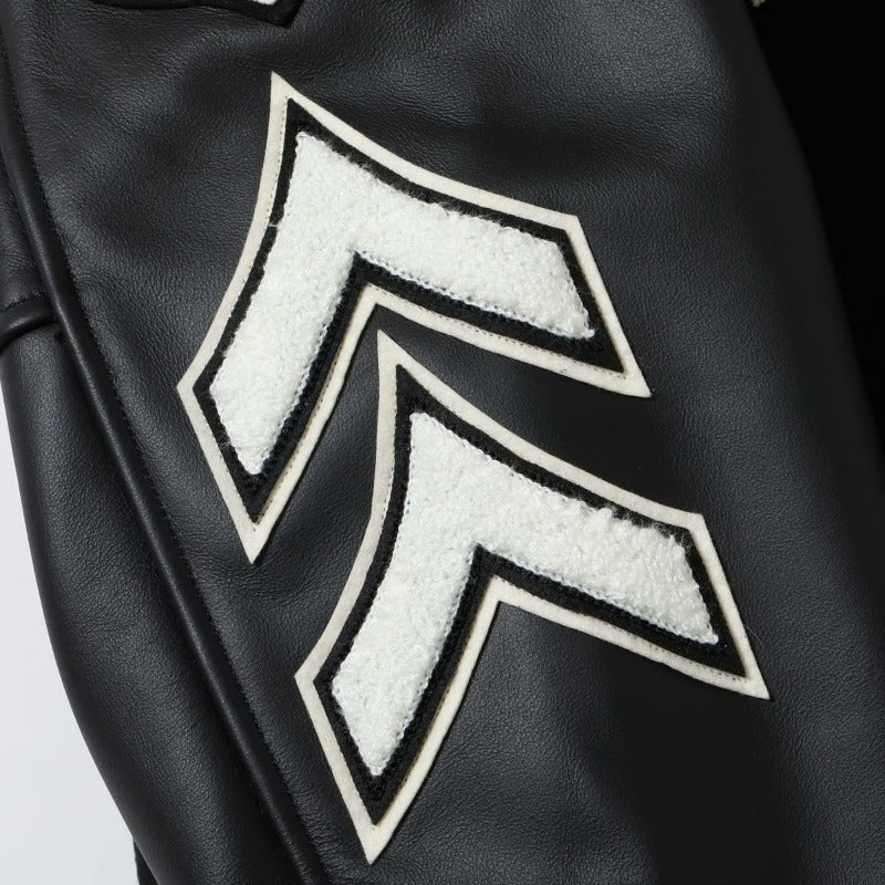 WHITESVILLE 30oz. WOOL MELTON AWARD JACKET “WARRIORS” [WV15965]