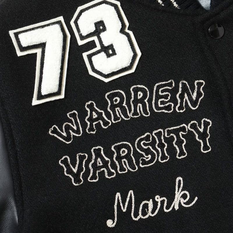 WHITESVILLE 30oz. WOOL MELTON AWARD JACKET “WARRIORS” [WV15965]