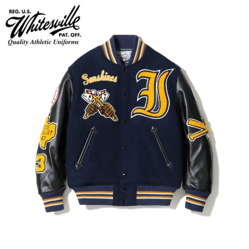 WHITESVILLE 30oz. WOOL MELTON AWARD JACKET “SUNSHINES” [WV15966]