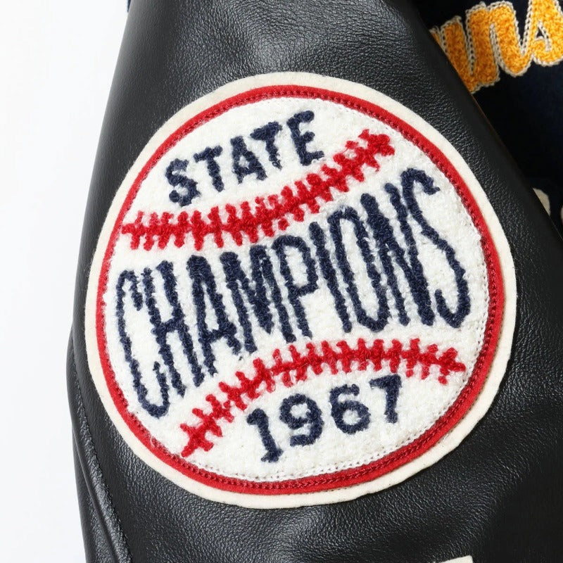 WHITESVILLE 30oz. WOOL MELTON AWARD JACKET “SUNSHINES” [WV15966]