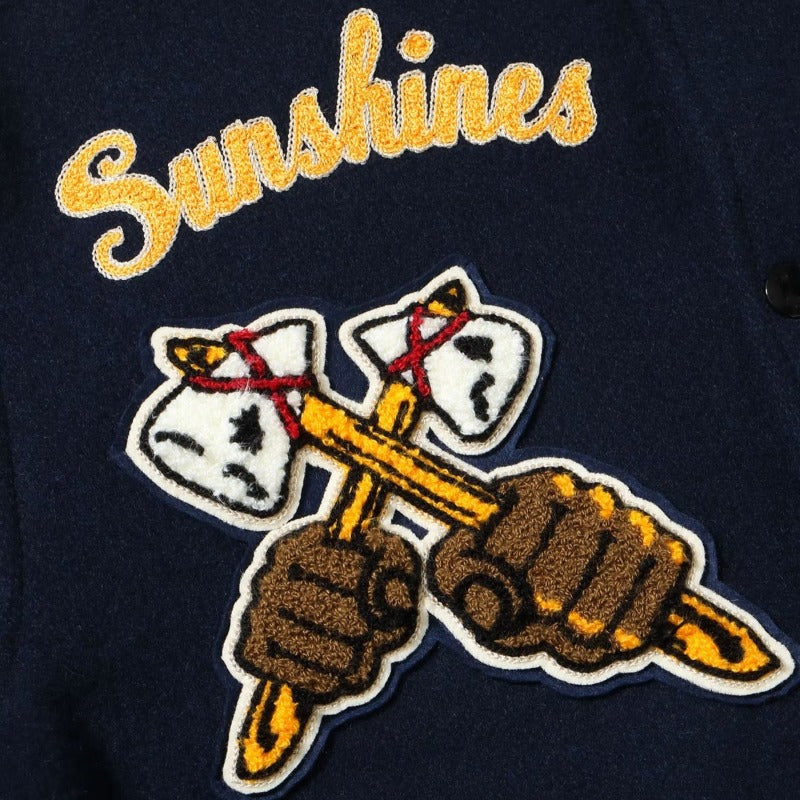 WHITESVILLE 30oz. WOOL MELTON AWARD JACKET “SUNSHINES” [WV15966]
