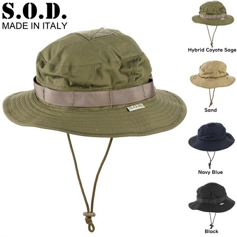 S.O.D. CAPPELLO DA LAVORO ミリタリー ブーニーハット