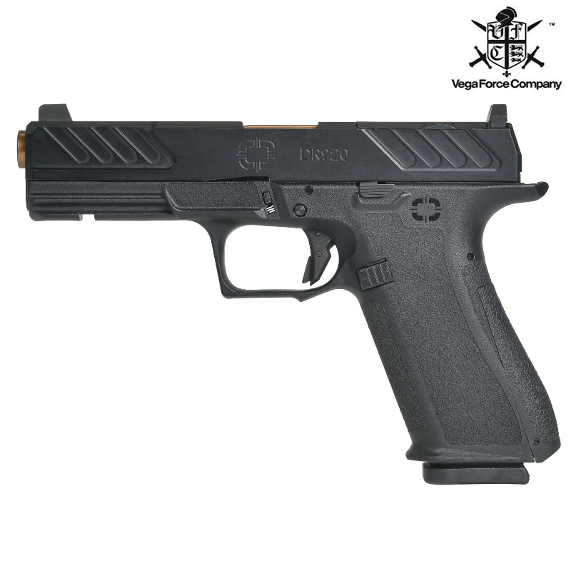 VFC / ベガフォースカンパニー EMG×SHADOW SYSTEMS 正規ライセンス 日本版 DR920FS GBB ガスブローバック ハンドガン  (BRONZE BARREL) [EA3J-DR920FS-BK01]