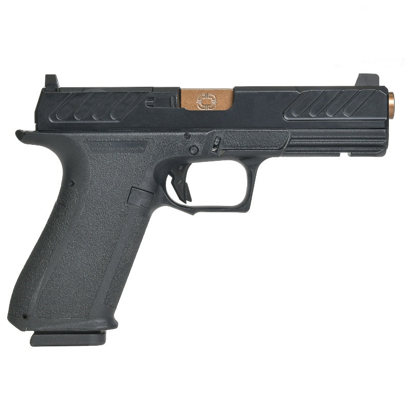 VFC / ベガフォースカンパニー EMG×SHADOW SYSTEMS 正規ライセンス 日本版 DR920FS GBB ガスブローバック ハンドガン  (BRONZE BARREL) [EA3J-DR920FS-BK01]