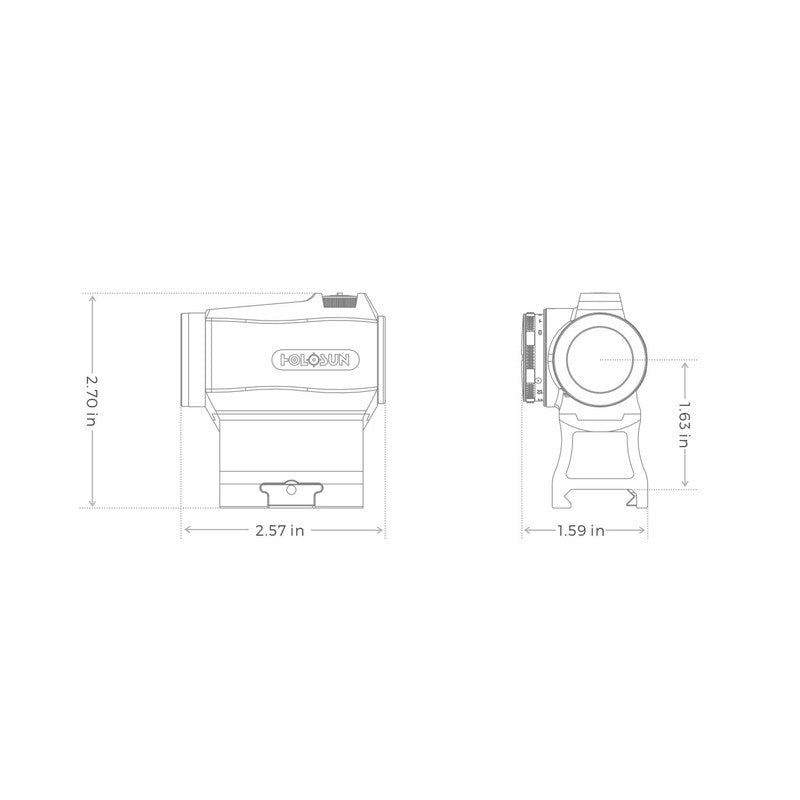 HOLOSUN 403R マイクロ ドットサイト
