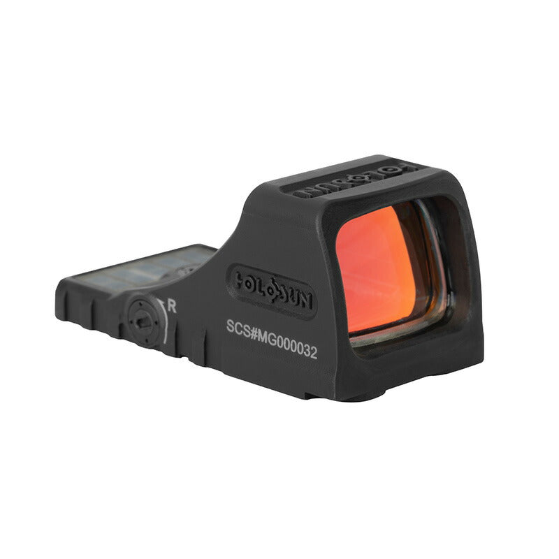 HOLOSUN / ホロサン ドットサイト SCS-MOS-GR Open Reflex Solar Charging グリーンドット ダットサイト BK