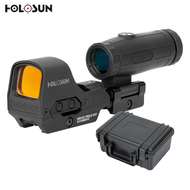 HOLOSUN / ホロサン ドットサイト HS510C＋HM3X ドットサイト＋マグニファイア特別セット