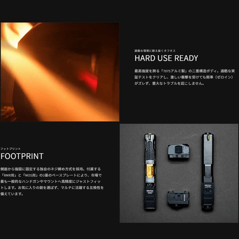 SWAMPFOX / スワンプフォックス Kraken 1x16 Dot Sight Red Dot 3 MOA ダットサイト [KRK00116-3R]