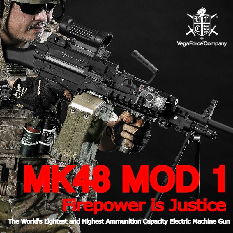 VFC  電動ガンFN MK48 Mod.1 USSOCOM DX.Ver JP.Ver AEG 正規日本版  [VF5J-LMK48-BK81]