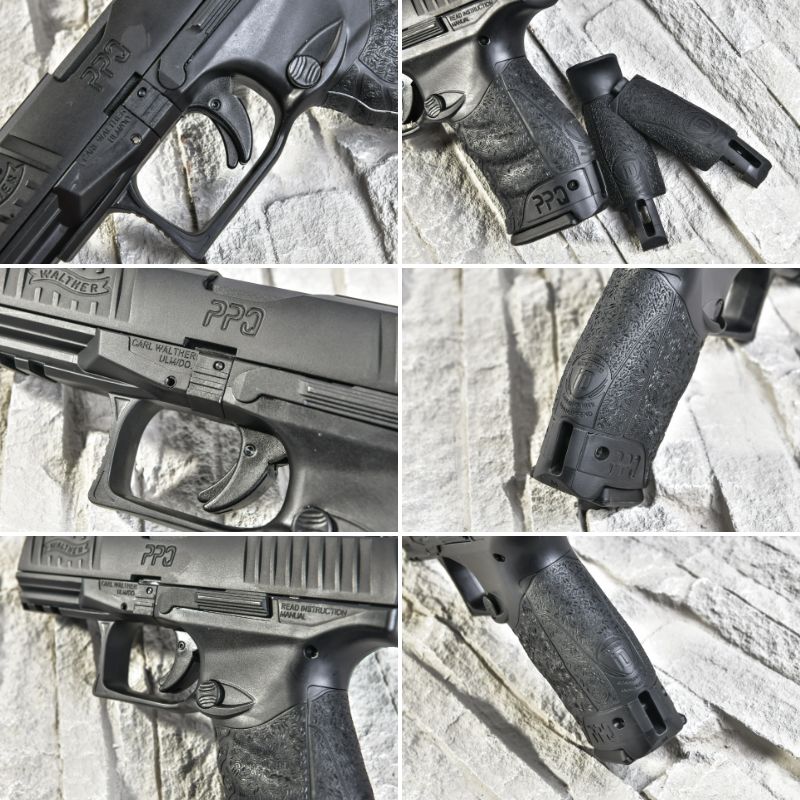 VFC ガスハンドガン WALTHER ワルサー PPQ M2 GBB ※マガジン2本付属 4inch Slide ガスブローバック  ダブルマグ BK [SA3-PPQM2_S-BK02]