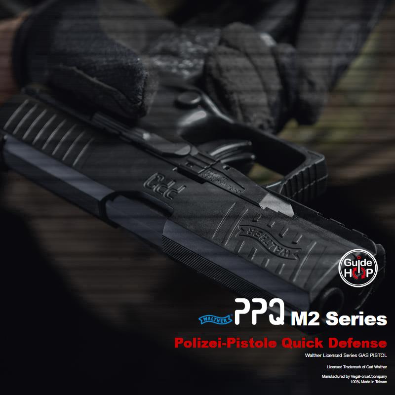 VFC ガスハンドガン WALTHER ワルサー PPQ M2 GBB ※マガジン2本付属 4inch Slide ガスブローバック  ダブルマグ BK [SA3-PPQM2_S-BK02]
