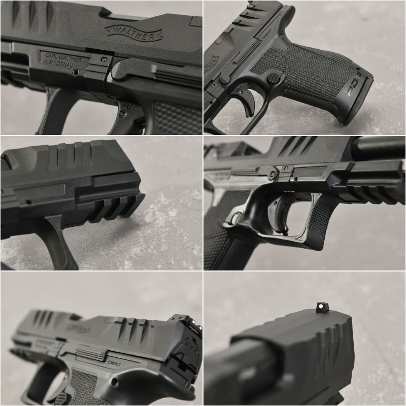 VFC / ベガフォースカンパニー WALTHER ワルサー正規ライセンス PDP COMPACT 4inch ガスブローバック 正規日本版 [UM3T-PDP-BK01 ]