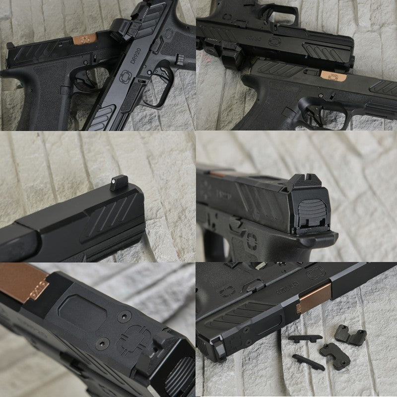 VFC / ベガフォースカンパニー EMG×SHADOW SYSTEMS 正規ライセンス 日本版 DR920FS GBB ガスブローバック ハンドガン  (BRONZE BARREL) [EA3J-DR920FS-BK01]