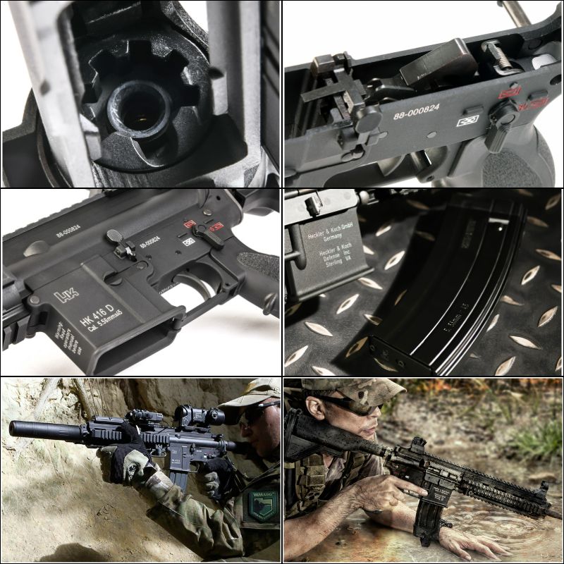 VFC ガスブロ Umarex HK416D V3 エクステンションバレル付 GBBR BK［VF2J-LHK416-BK03］