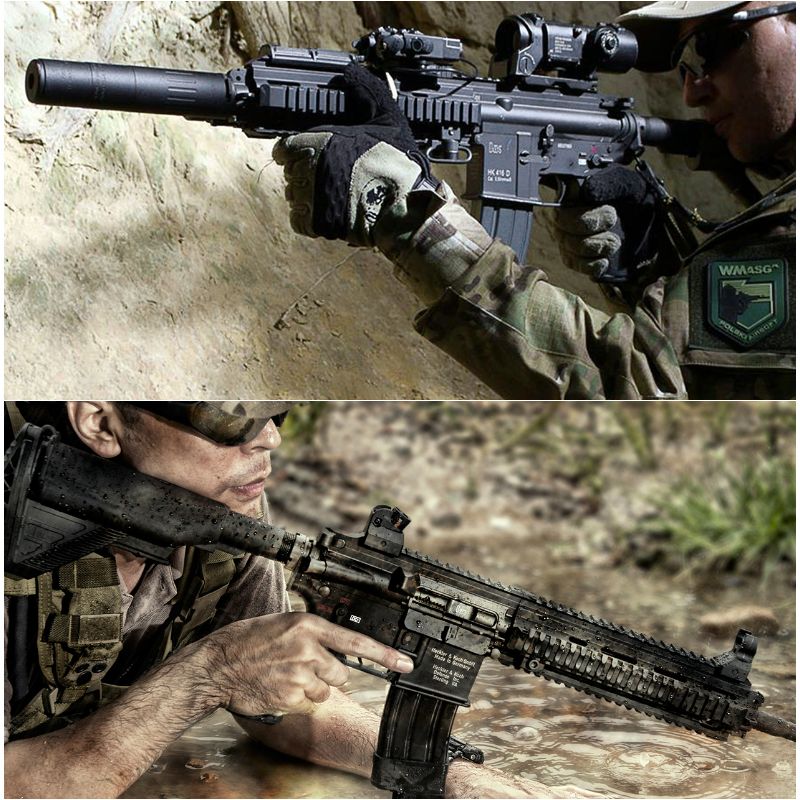VFC ガスブロ Umarex HK416D V3 エクステンションバレル付 GBBR BK［VF2J-LHK416-BK03］