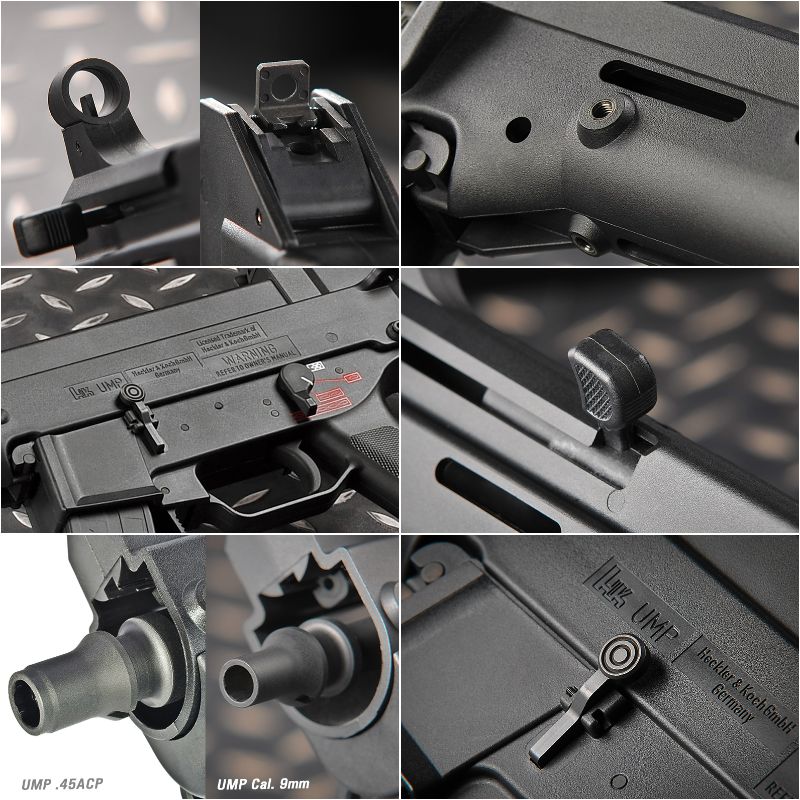 VFC ガスブロ Umarex HK UMP45 V2 GBB ガスブローバック BK ［VF2J-LUMP-BK81］