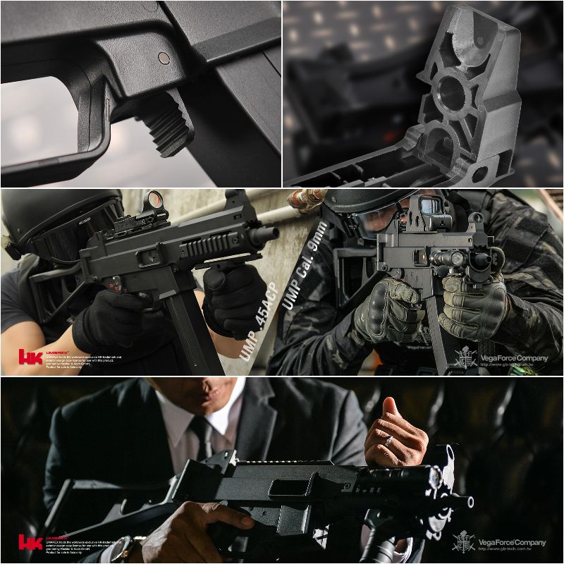 VFC ガスブロ Umarex HK UMP45 V2 GBB ガスブローバック BK ［VF2J-LUMP-BK81］