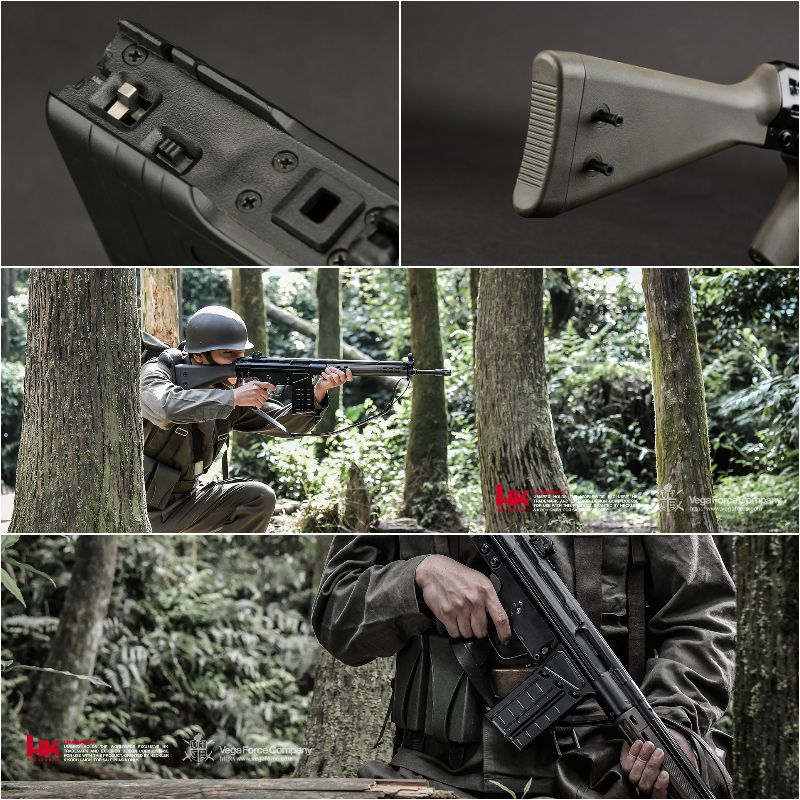 VFC Umarex HK G3A3 GBBR ガスブローバック BK/OD 正規日本版［VF2J-LG3A3-OD01］