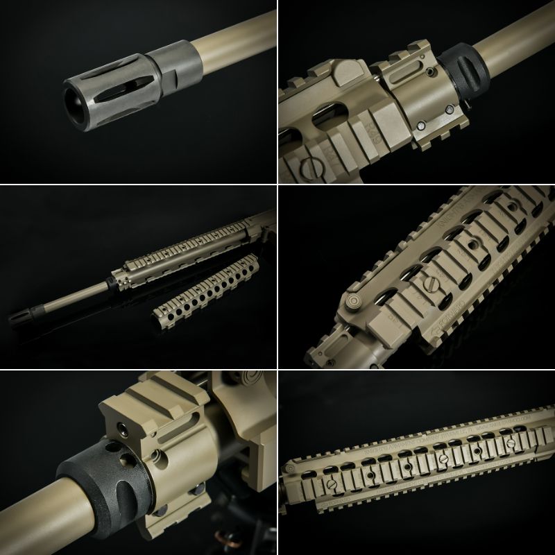VFC KAC M110 SASS GBBR Knights正式ライセンス 正規JP版 固定ストック ガスブローバック FDE [VF2J-LM110-TN01]