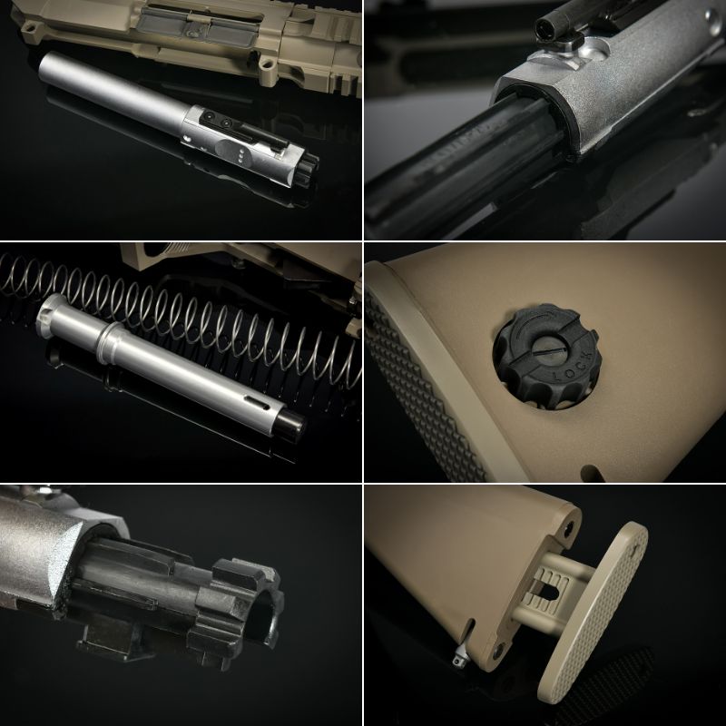 VFC KAC M110 SASS GBBR Knights正式ライセンス 正規JP版 固定ストック ガスブローバック FDE [VF2J-LM110-TN01]