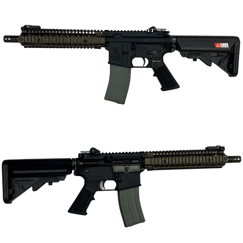 VFC ガスブロ Colt MK18 MOD1 RIS II Colt & Daniel Defence 正規ライセンス日本版 最新V3(DX版)  GBBR ガスブローバック BK/FDE [VF2J-LMK18M1-TB31］