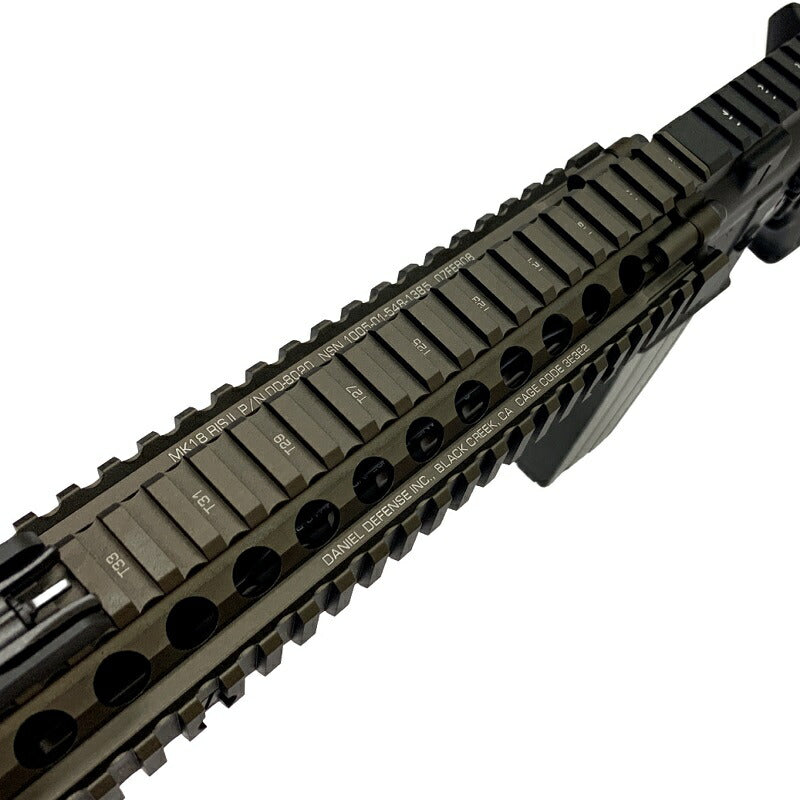 VFC ガスブロ Colt MK18 MOD1 RIS II Colt & Daniel Defence 正規ライセンス日本版 最新V3(DX版)  GBBR ガスブローバック BK/FDE [VF2J-LMK18M1-TB31］