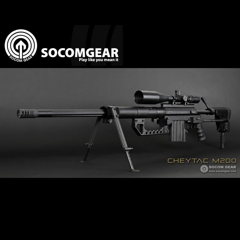 SOCOMGEAR CHEYTAC M200 フルリアル刻印 6mmBB弾 排莢式 スナイパーライフル ボルトアクション ガスガン 数量限定 大型配送商品 日本国内当社独占販売
