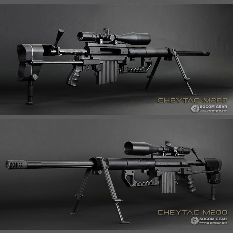 SOCOMGEAR CHEYTAC M200 フルリアル刻印 6mmBB弾 排莢式 スナイパーライフル ボルトアクション ガスガン 数量限定 大型配送商品 日本国内当社独占販売