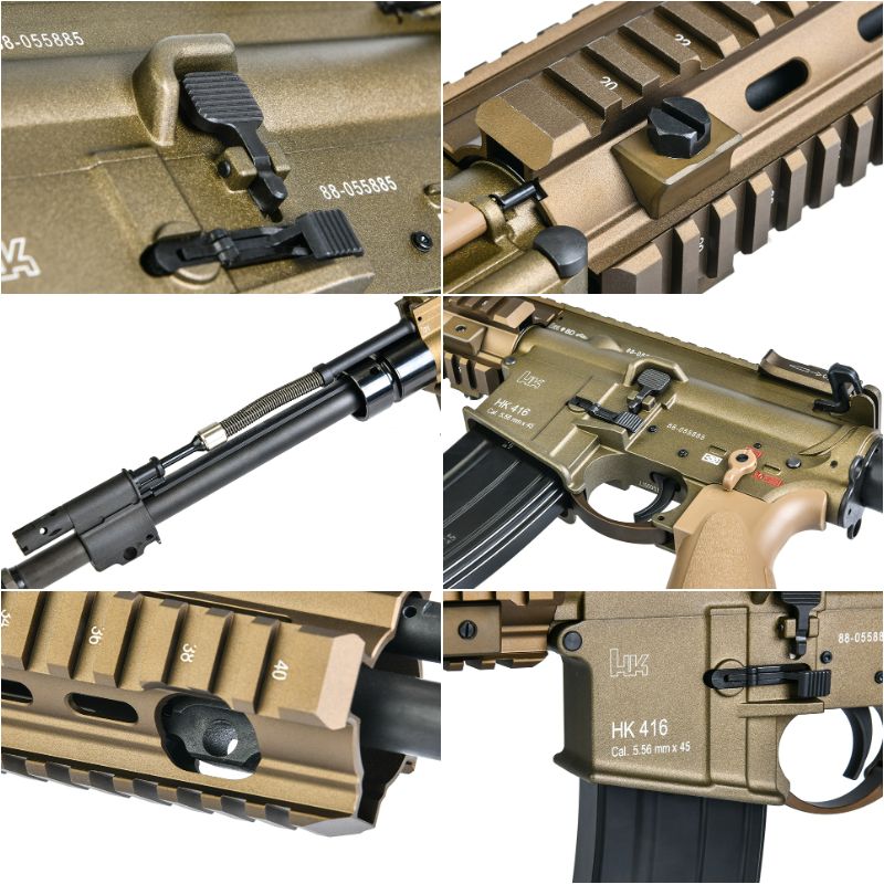 VFC ガスブロ Umarex HK416A5 GBBR V3 ガスブローバック RAL8000 [VF2J-LHK416A5-TN03]