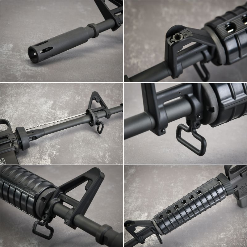 VFC ガスブロ Colt XM177E2 フルリアル刻印 正規ライセンス日本版 GBBR ガスブローバック BK [VF2J-LXM177-BK01]
