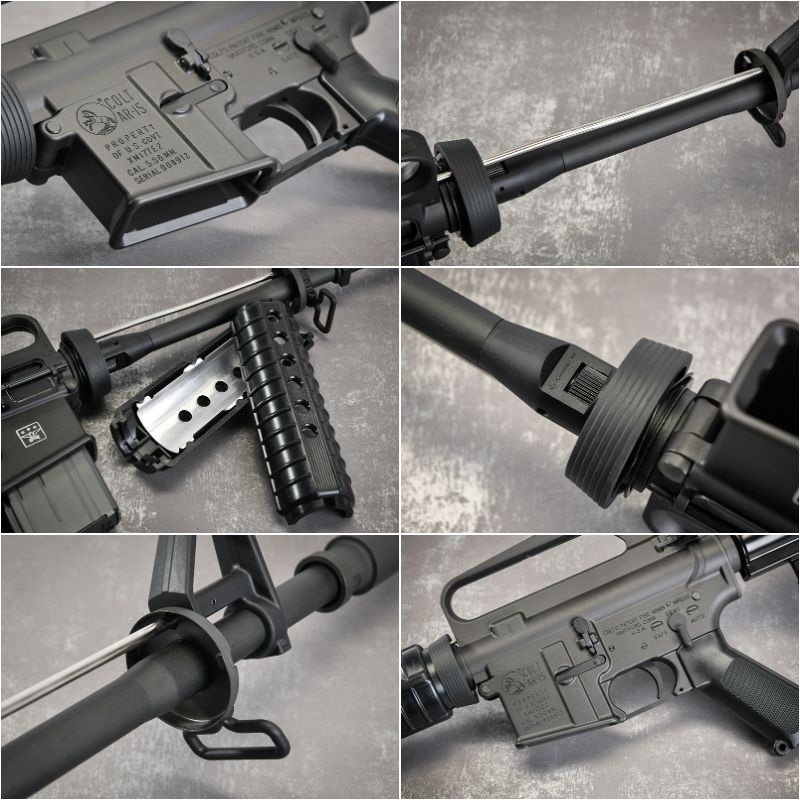 VFC ガスブロ Colt XM177E2 フルリアル刻印 正規ライセンス日本版 GBBR ガスブローバック BK [VF2J-LXM177-BK01]