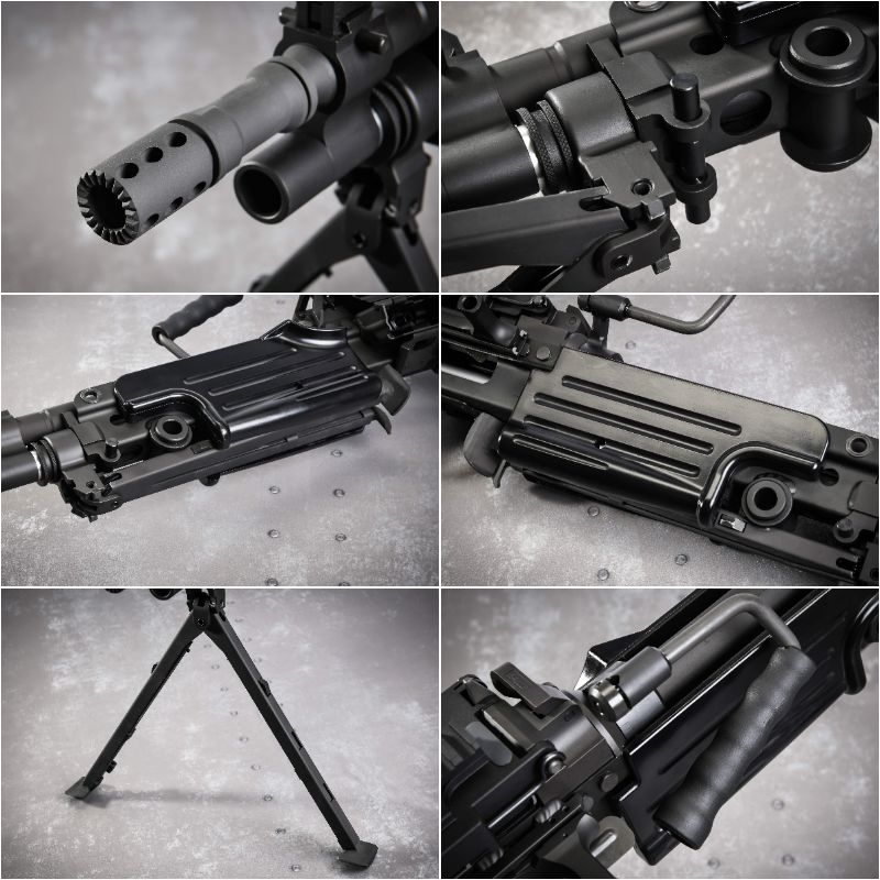 VFC ガスブロ FN M249 MINIMI Light Machine Gun ミニミ軽機関銃 GBB 正規日本版[VF2J-LM249-BK01]