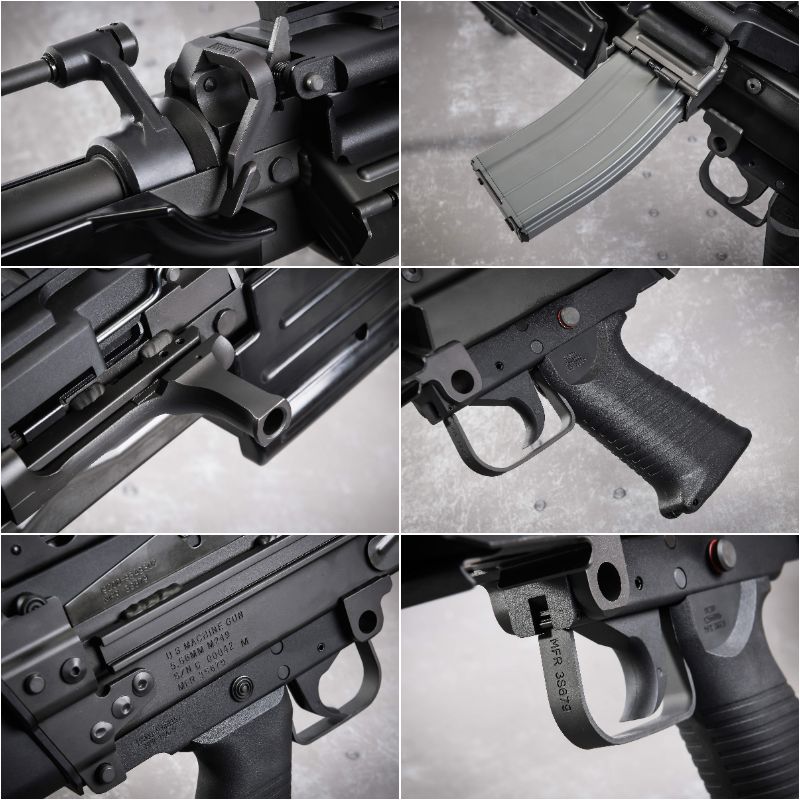 VFC ガスブロ FN M249 MINIMI Light Machine Gun ミニミ軽機関銃 GBB 正規日本版[VF2J-LM249-BK01]