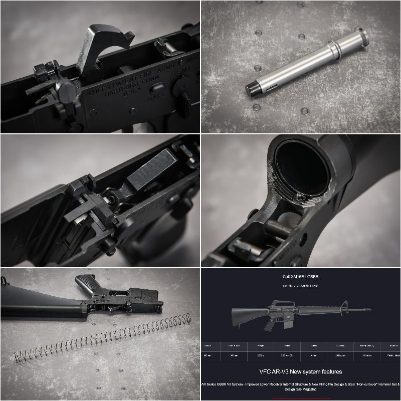 VFC / ベガフォースカンパニー Colt XM16E1 GBBR V3 ガスブローバック 正規日本版 [VF2J-LXM16E1-BK01 ]