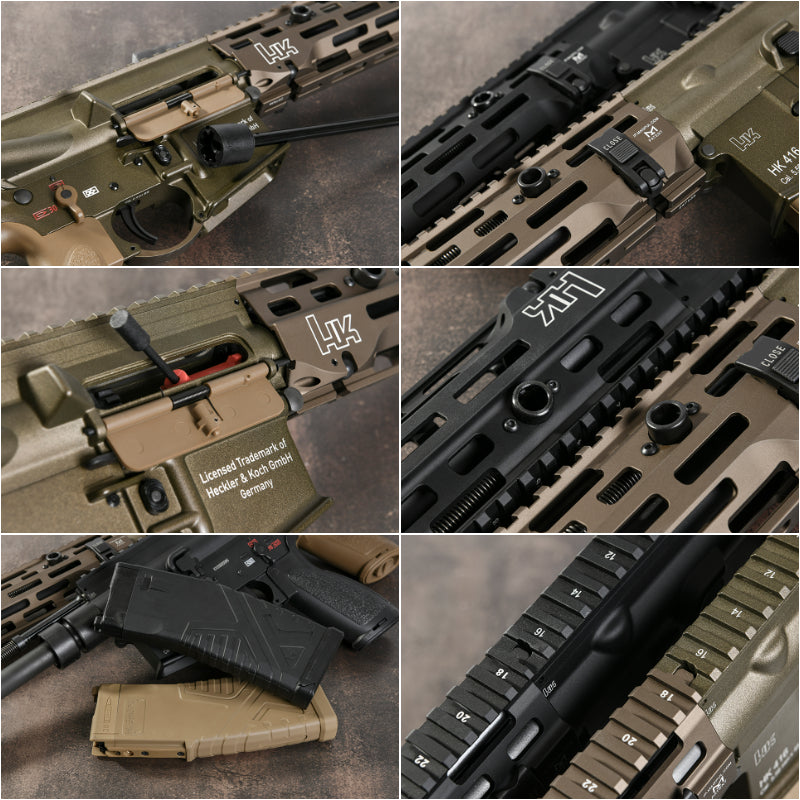 VFC / ベガフォースカンパニー Umarex HK416A5 M-LOK EVO GBBR 正規日本版 ガスブローバック BK [VF2-LHK416A5-BK04]
