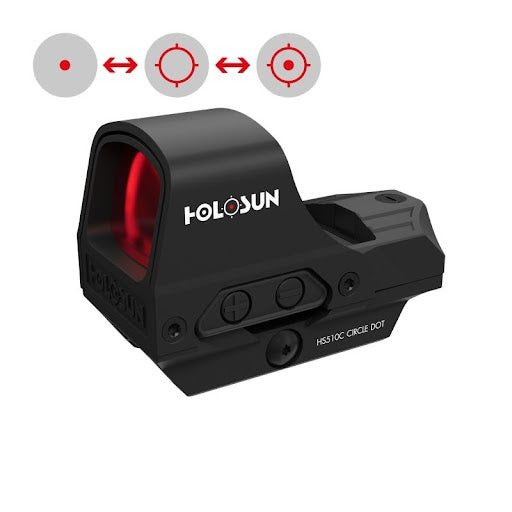 HOLOSUN 510C オープンリフレックス サークルドットサイト ソーラーモデル