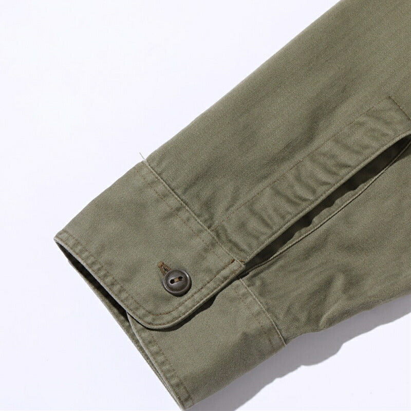BUZZ RICKSON'S / バズリクソンズ HERRINGBONE WORK SHIRTS 長袖 ヘリンボーン ワークシャツ Black S  [BR29174]