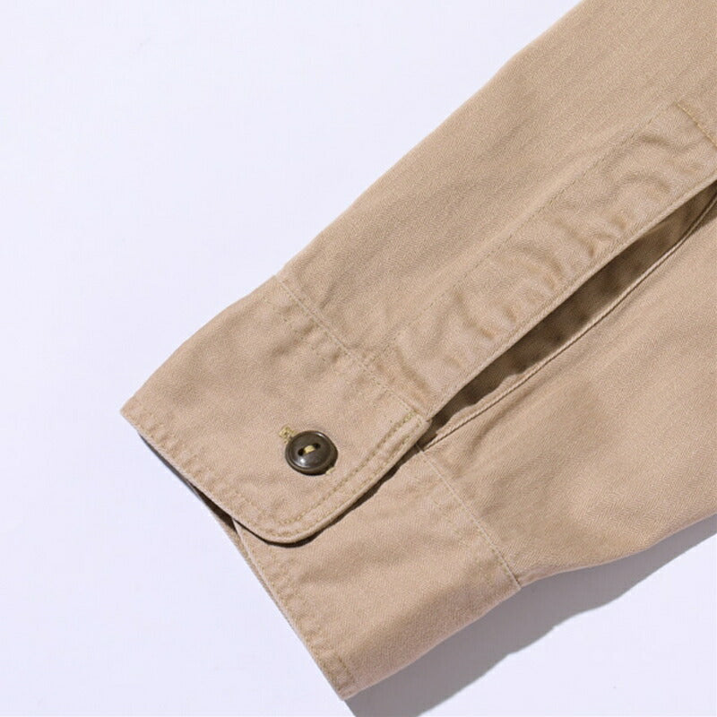 BUZZ RICKSON'S / バズリクソンズ HERRINGBONE WORK SHIRTS 長袖 ヘリンボーン ワークシャツ Black S  [BR29174]