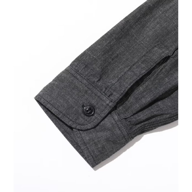 SUGAR CANE / シュガーケーン CHAMBRAY WORK SHIRTS 定番 ブラックシャンブレー ワークシャツ(LONG SLEEVE) [SC29159]