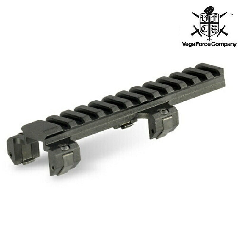 VFC MP5/G3 CNC ロータイプ スコープ マウント ベース BK［VF9-MNT-MP5-BK01］
