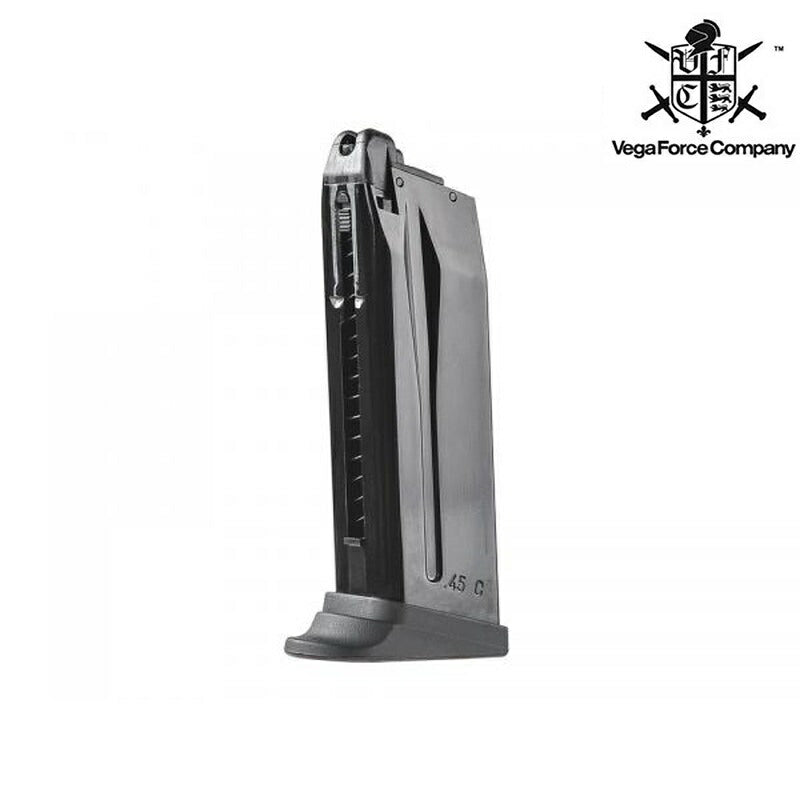 VFC UMAREX HK45 Compact Tactical GBB用 ガスマガジン BK［UM9-MAG-HK45C-BK01］
