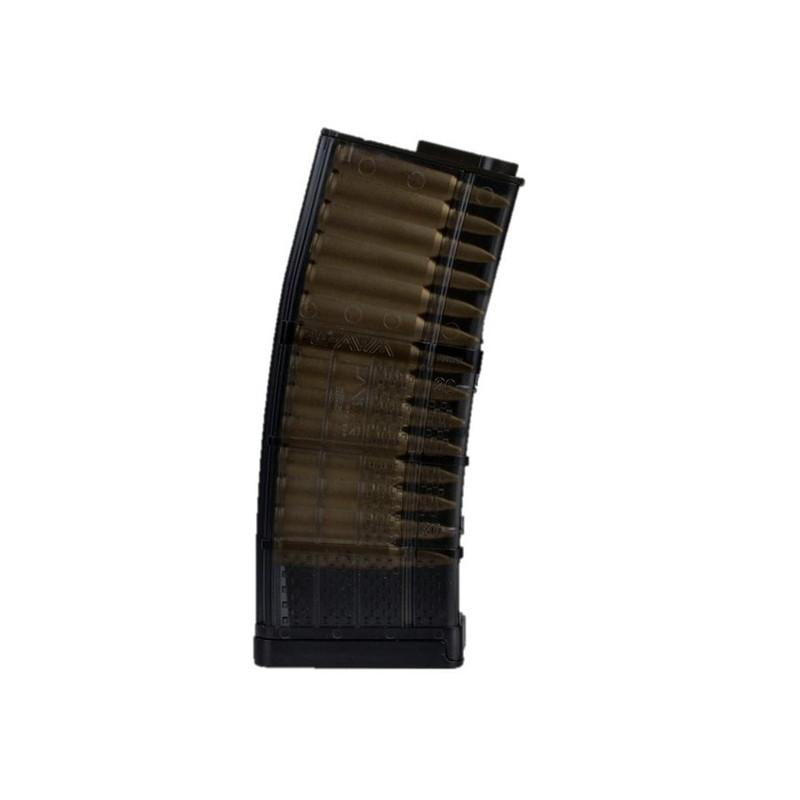 SOCOM GEAR LANCER 正規ライセンス 190rds L5 AWM MID-CAP 電動ガン マガジン 5個セット BK