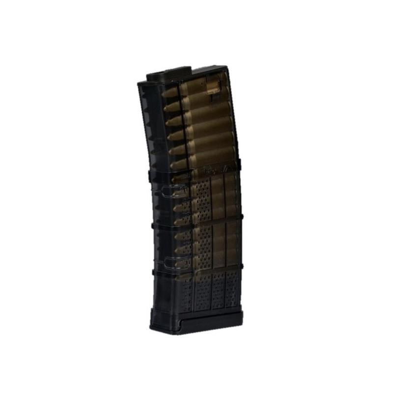 SOCOM GEAR LANCER 正規ライセンス 190rds L5 AWM MID-CAP 電動ガン マガジン 5個セット BK
