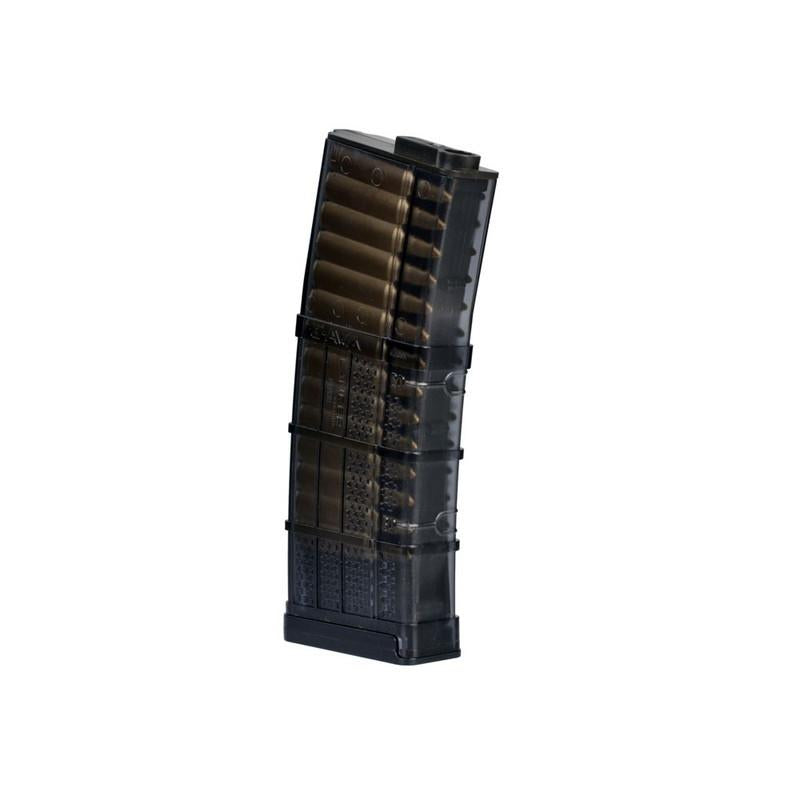 SOCOM GEAR LANCER 正規ライセンス 190rds L5 AWM MID-CAP 電動ガン マガジン 5個セット BK