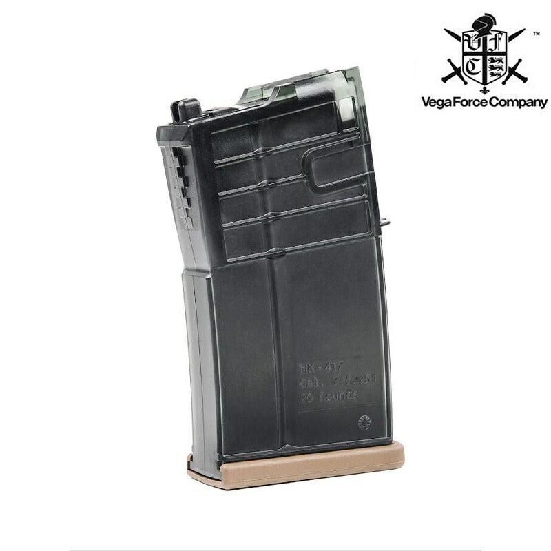 VFC Umarex HK417 用 ガスマガジン TAN［VF9-MAG-417G20-TN01］